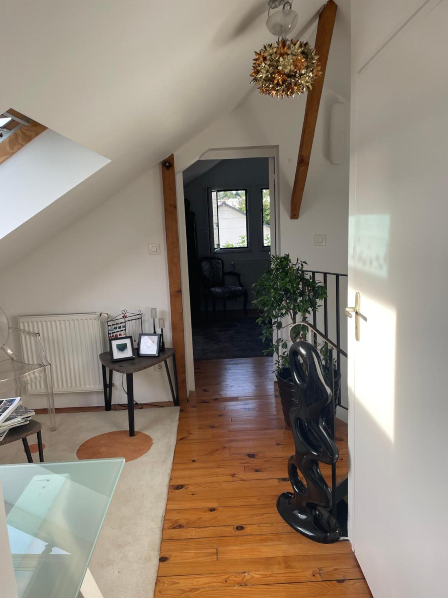 Chambre Hotes Nichee Sous Les Toits Rennes Exterior foto